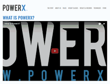 Tablet Screenshot of powerx.us